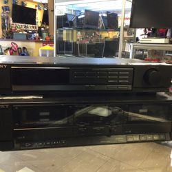 Sony Tuner & Cassette Deck 