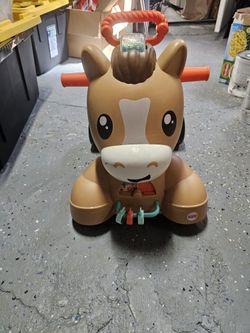 Fisher-Price Walk Bounce & Ride Pony