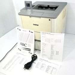 Brother HL-L6400DW Laser Printer, Dual Tray Wifii, Pg: 200k , Toner 100%