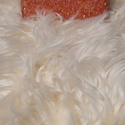 Glitter Orange Cluch Purse