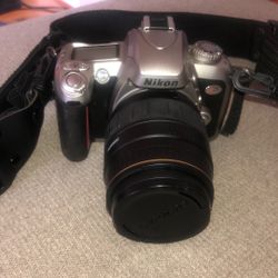 Nikon N75 with Quantaray 28-90 Zoom Lens