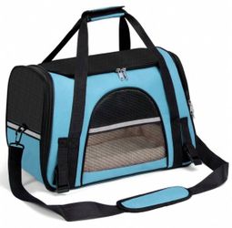 Soft-Sided Pet Travel Carrier Bag