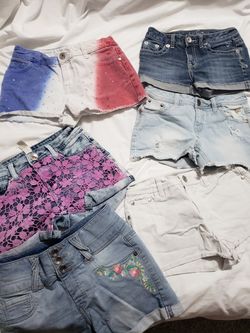Size 12 justice girls shorts