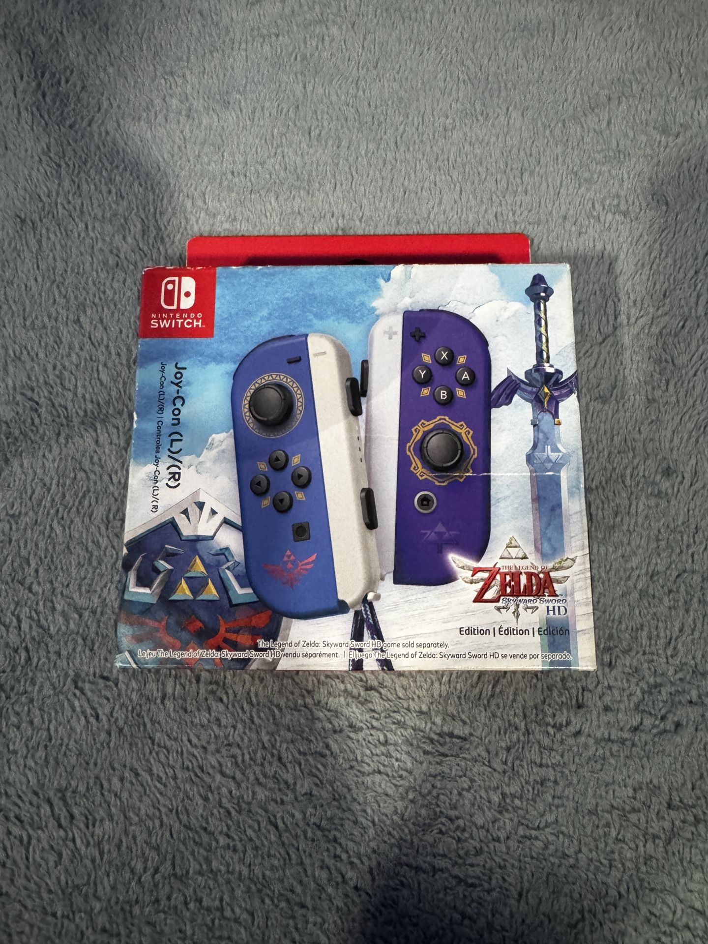 Zelda Skyward Sword Joy Cons
