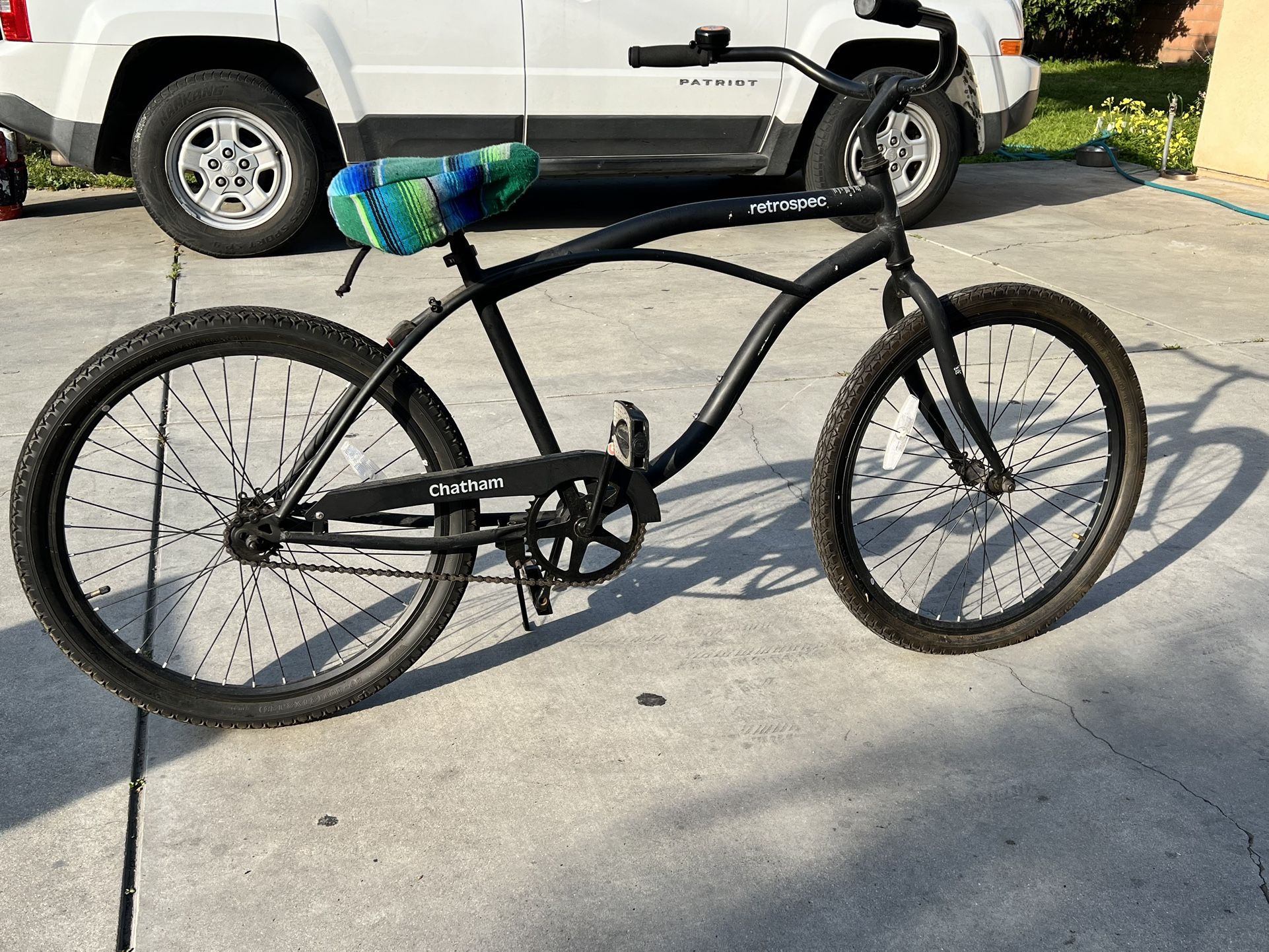 Mens/ Boys beach cruiser Bicycle 24 Inch (Seat Cover Removable )