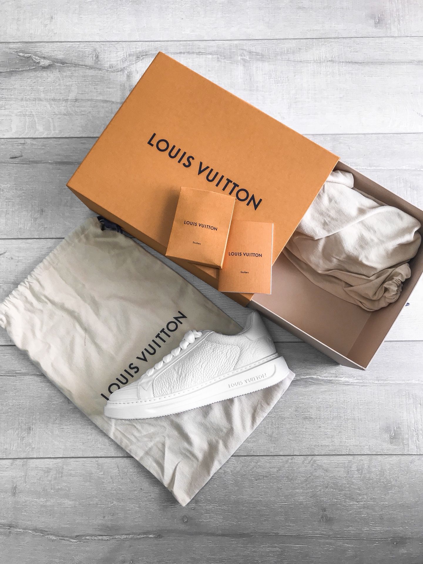Louis Vuitton, Shoes, Louis Vuitton X Supreme Limited Edition Sneakers