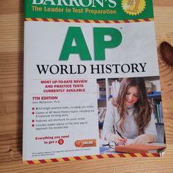 Barrons AP World History - 7th Edition