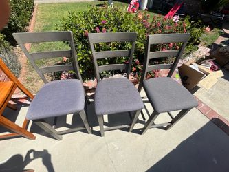 3 dinning table chairs only