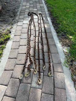 5/8" x 18' Grade 70 Transport Binder Chain (Price each)