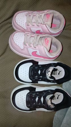 Nike dunk toddler girl 6c and puma toddler 6c