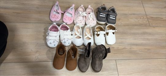 Baby Girl Shoes 3-6 and 6-12