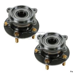 2004 Mitsubishi Endeavor Awd Rear Wheel Bearings  And Cv joint Wheel Axles 