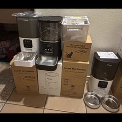 Portion Control Pet Feeders