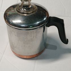 Vintage Rever Wear Stainless 4 Cup Coffee Percolater