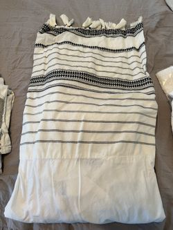 Pottery Barn Organic Crib Skirt 