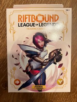 Riftbound - Fiora - Spiritforged Starter Deck - Unopened