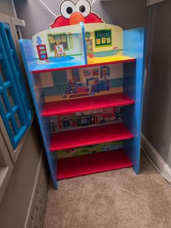 Sesame street book shelf