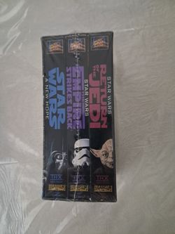 Original Version Star Wars Trilogy VHS Box Set-1995