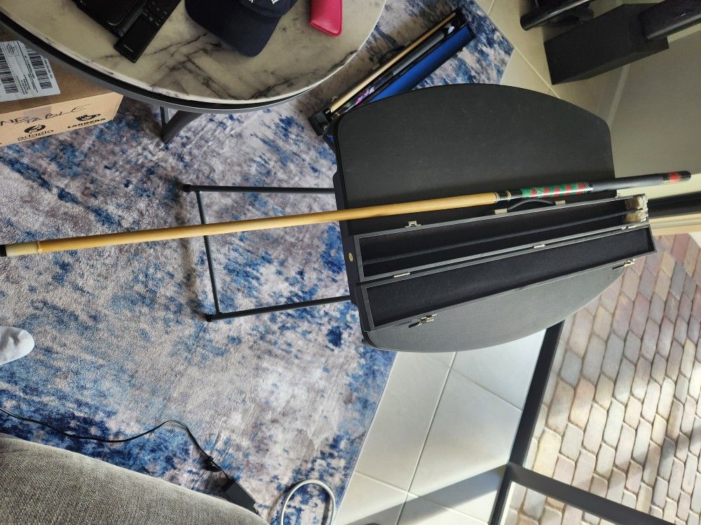 Pool Cue with Case