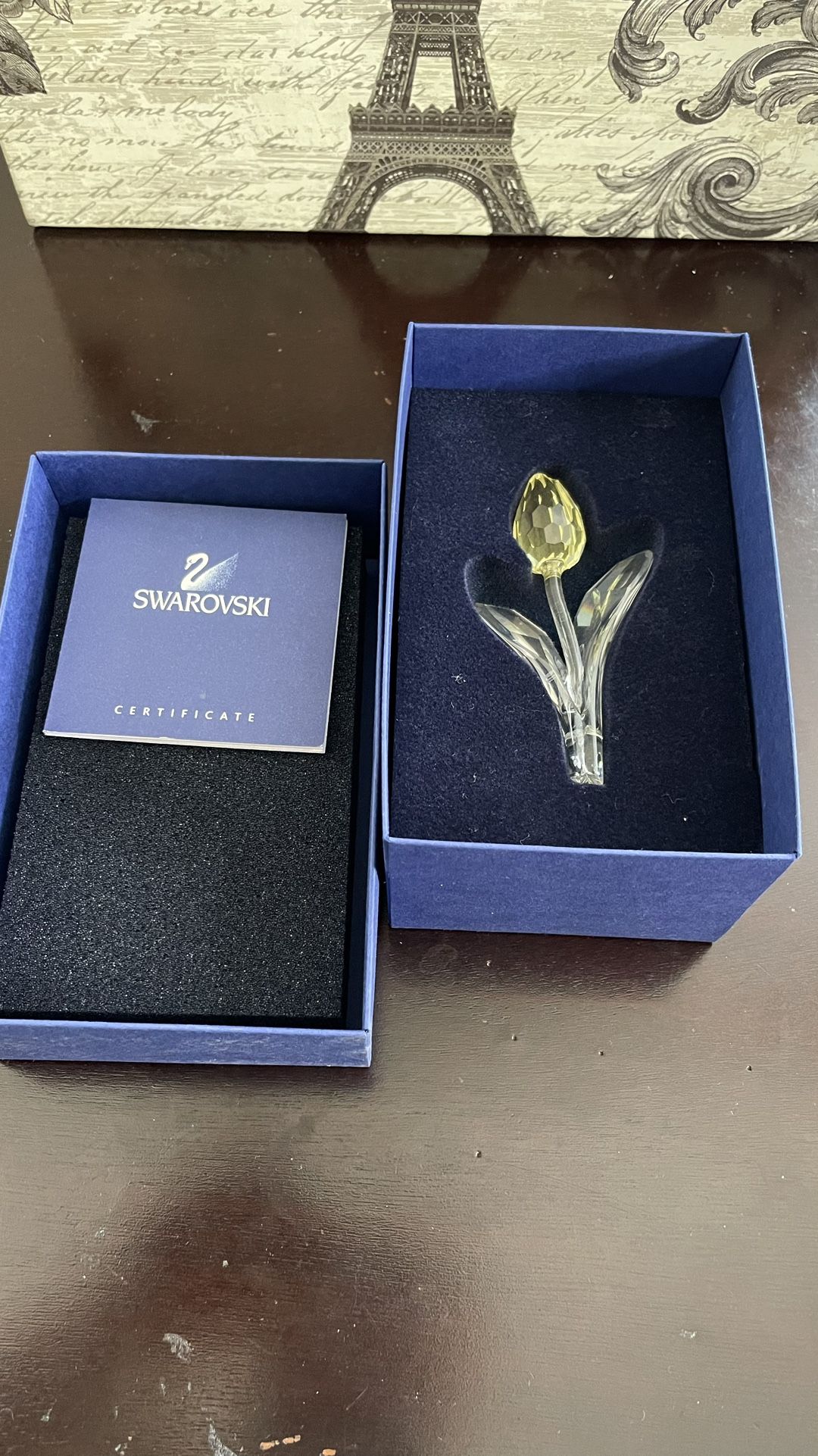 Flower Swarovski Yellow