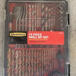 Workforce 75 Piece Drill Bit Set 