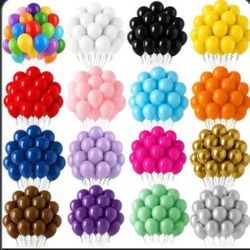 Brandnew 300pcs Balloons, 8pcs Stand , 3 Ties 
