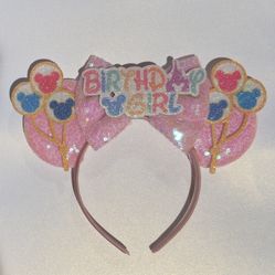 Disney Mouse Ears - Birthday Girl