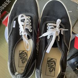 8.5 Black Mens Vans 