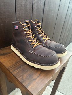 Danner BULL RUN BROWN SOFT TOES SIZE 8.5D