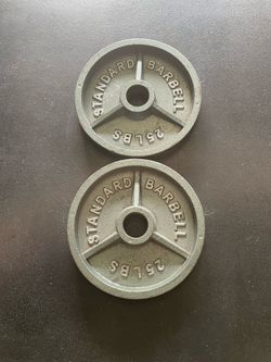 50 lbs Olympic Weight Plates…. Home Gym Fitness….