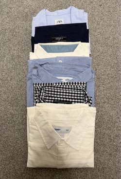 Men's Button-Up Shirts – Short Sleeve - Large ($5 each)