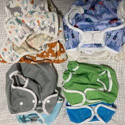 Cloth Diaper Covers - 8pcs, Size 2/L/XL