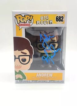 Andrew #682 Signed By John Mulaney, JSA COA, FUNKO POP!