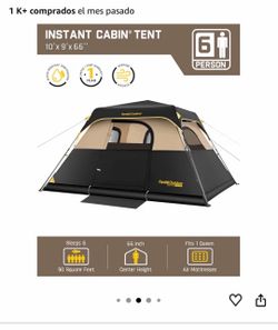 Fanttik 6 persons intan camping tent