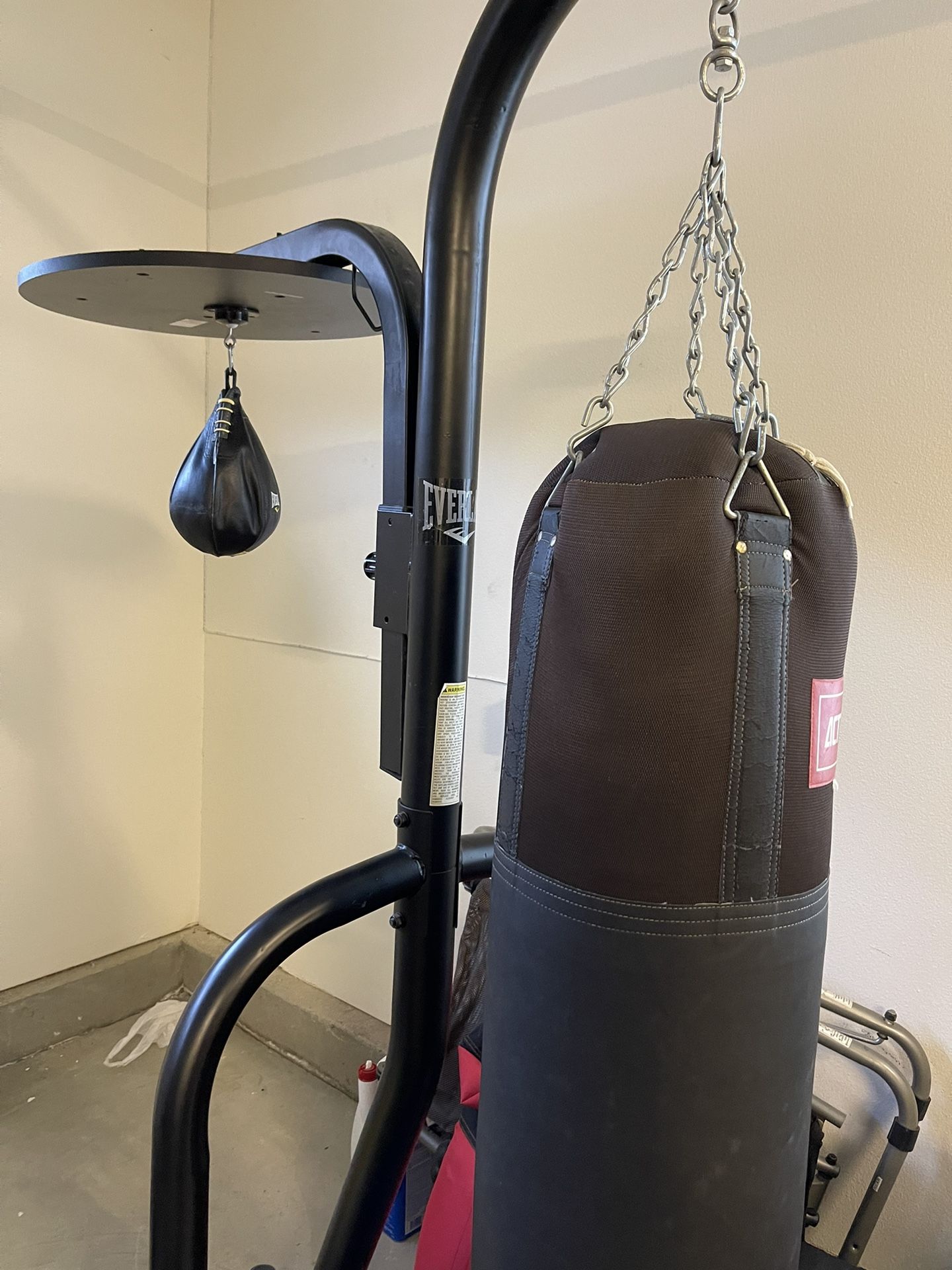 Boxing Bag With Stand And Speed Bag