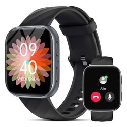 Brand: MorePro MorePro Smart Watch for Men Women(Make/Answer Call), 1.85" Fitness Tracker with 24/7 Heart Rate & Blood Pressure Monitor, Blood Oxy-gen