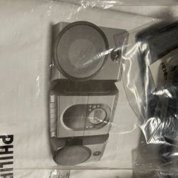 New Philips Stereo System/Speakers/Sound System