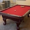 8’ Quality Pool Table With All Accessories 