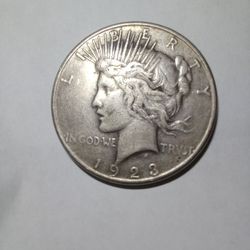 1923 S Silver Dollar 