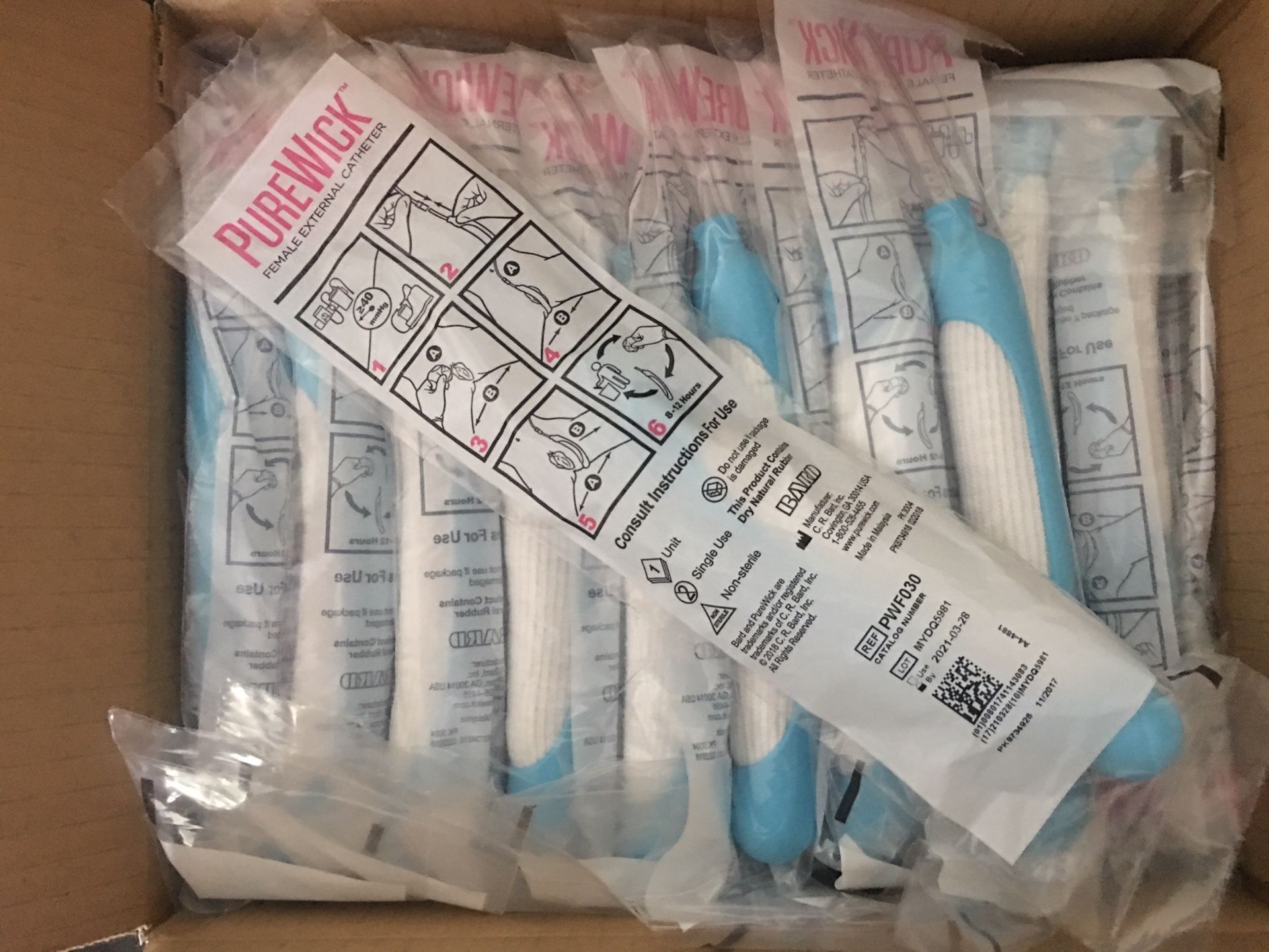 PureWick DryDoc Vacuum Station w/Female External Catheters for Sale