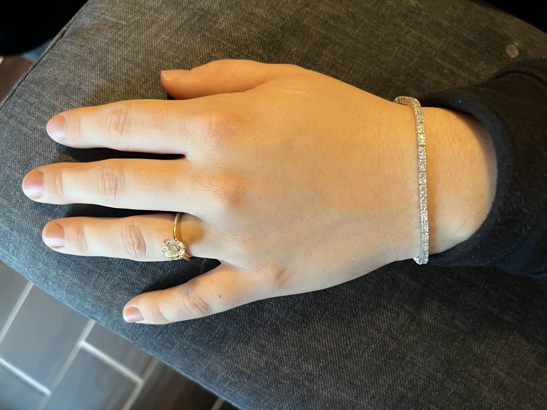 E/F VS1 Tennis Bracelet