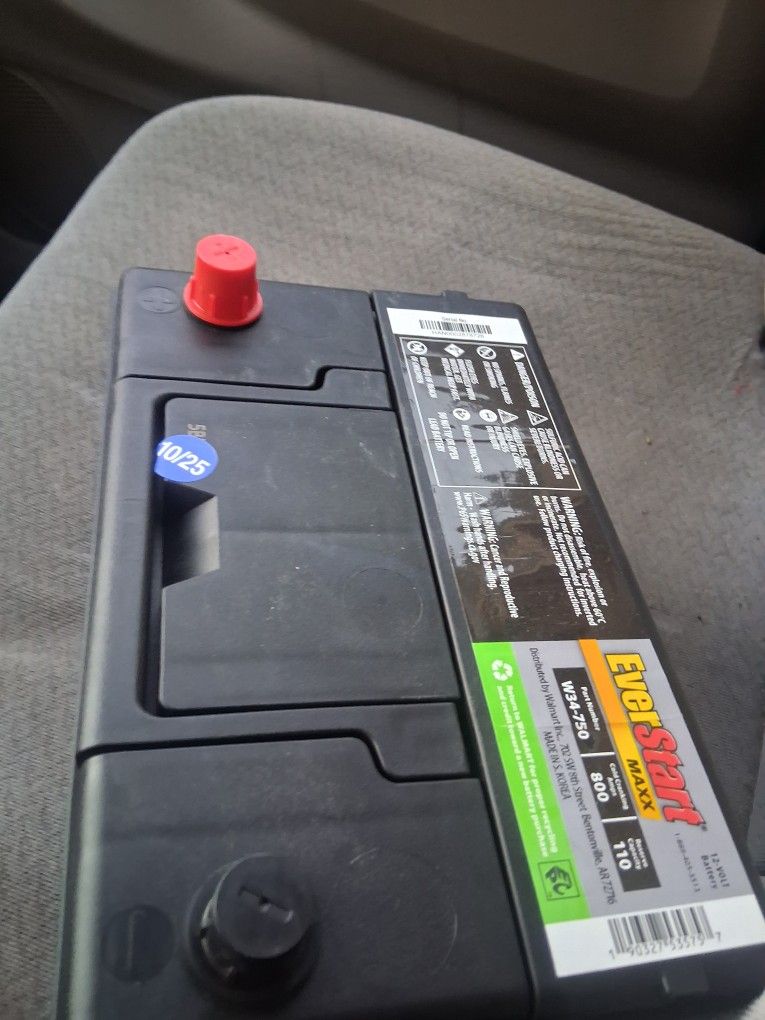 Car Battery Ever Start Maxx 34 Group Battery 
