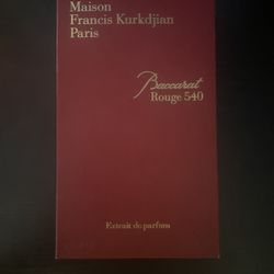 Baccarat Rouge 540
