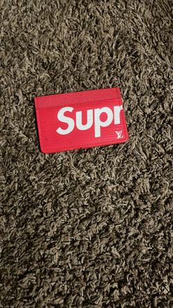 Supreme and louie V collab wallet