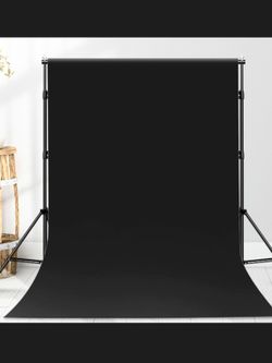Photo Video Black Fabric Backdrop Cloth