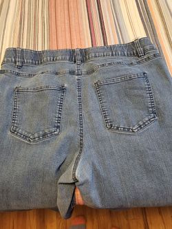 Women's blue jeans