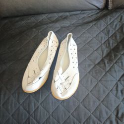 White Slip On Shoes