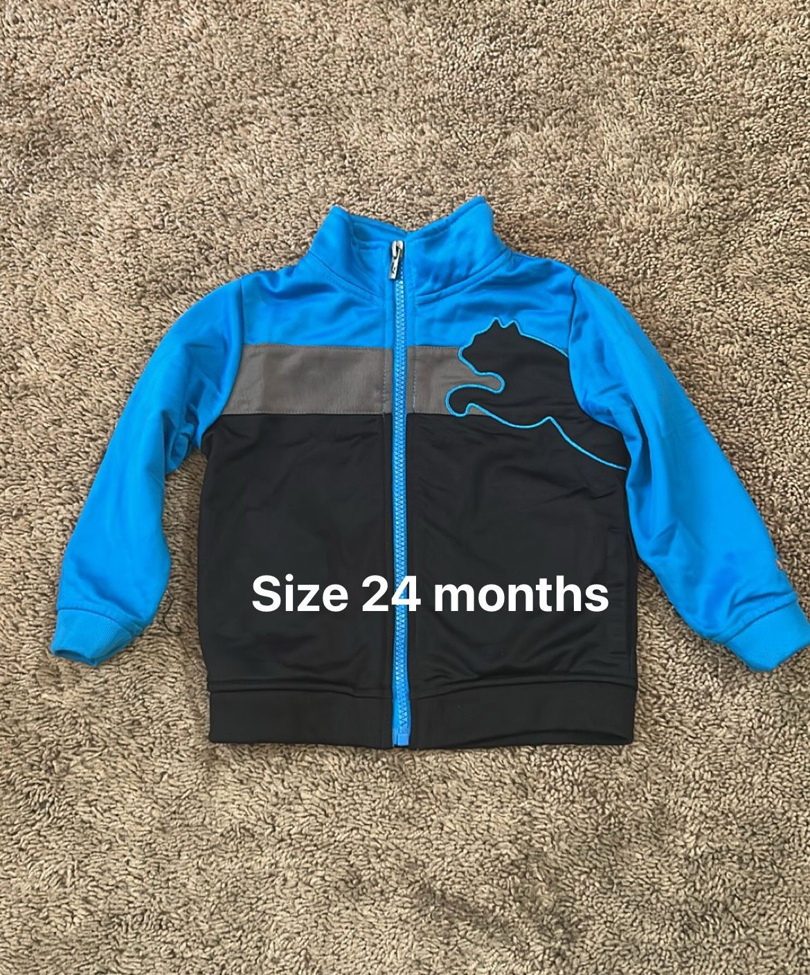 Infant Toddler Boy Puma Sweater Size 24 Months 