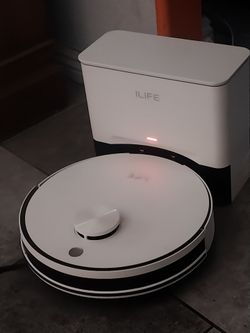 ILIFE ROBOTIC VACUM CLEANER NEW ONLY USED ONCE TO TEST