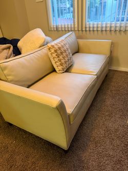 White sofa